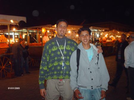 moi et rachid a jama3 lfnaa
